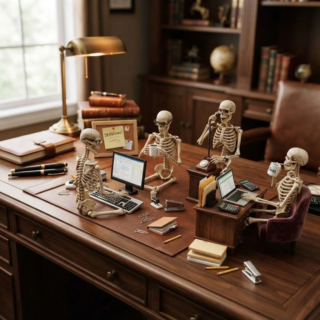 6. Skeleton Desk Squad