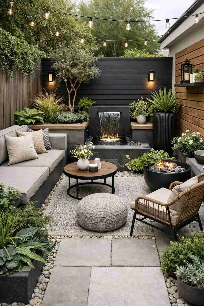 KDArchitects Landscape Ideas by Morph: A Practical Guide to Natural Outdoor Living 8 Small Urban Courtyard
