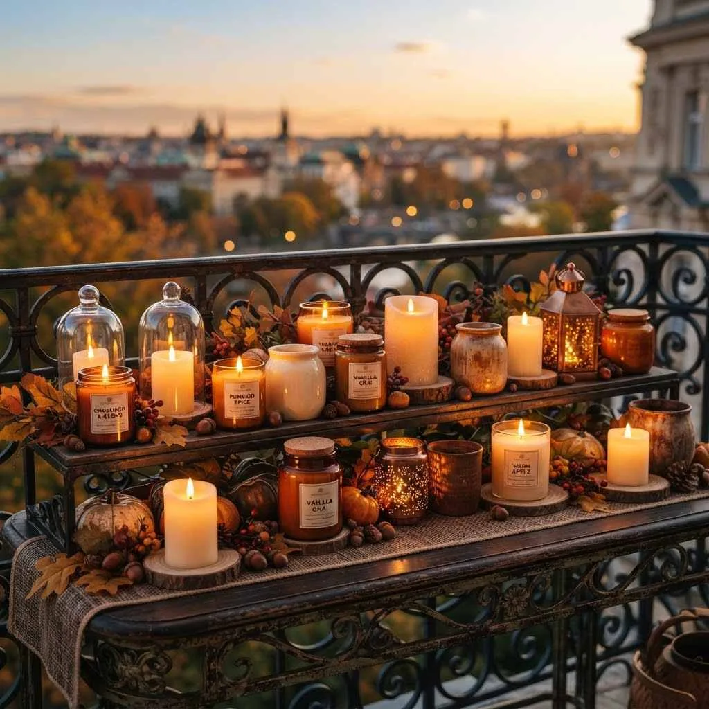 Spiced Candle Displays