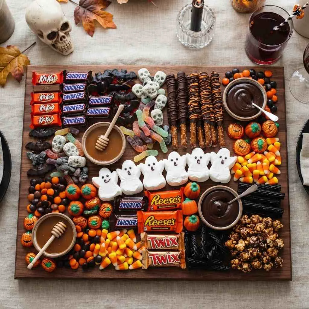Spooky Candy Charcuterie Board
