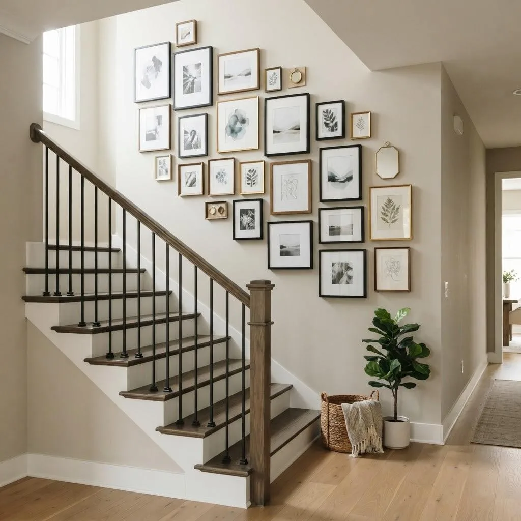 Staircase Wall Decor Ideas