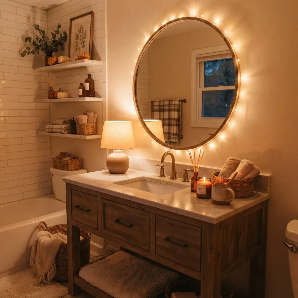 6. Switch to Amber or Warm-Toned Lighting