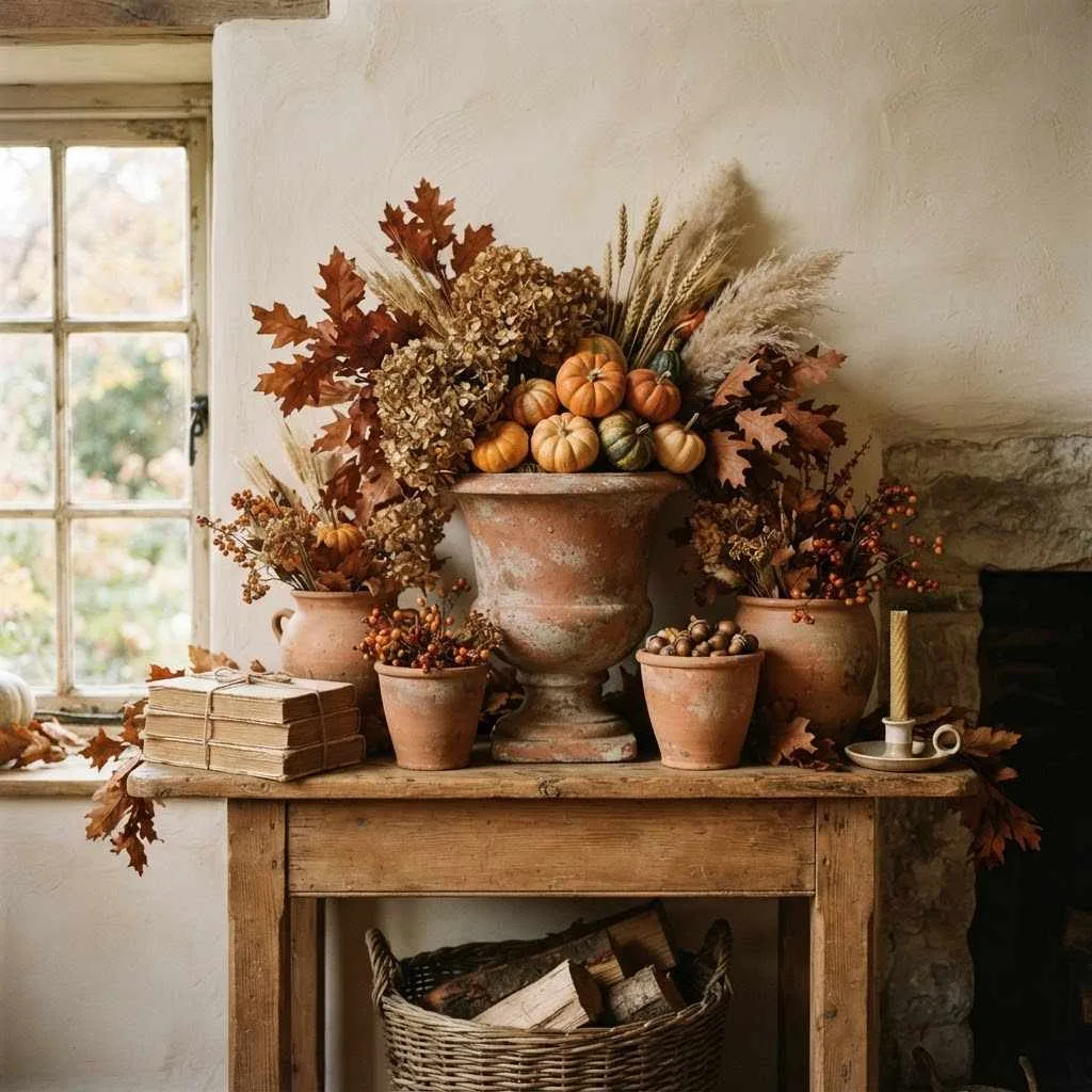 14 Terracotta Fall Decor Ideas to Warm Up Your Home This Season 1 Terracotta Fall Decor Ideas