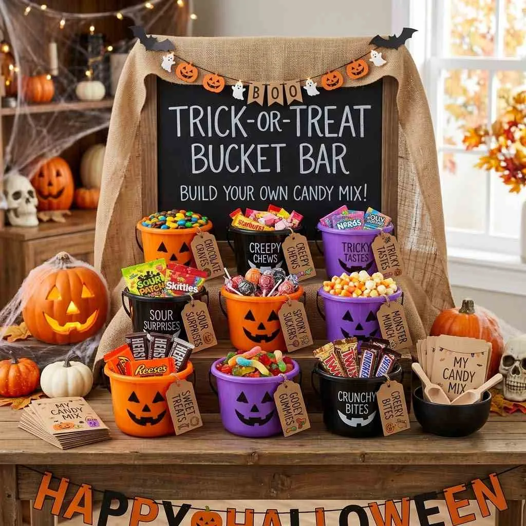 Trick-or-Treat Bucket Bar