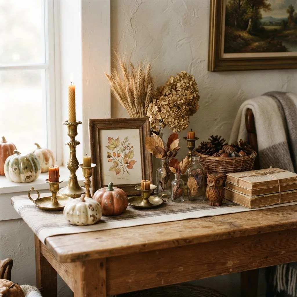 14 Cozy Fall Home Aesthetic Ideas to Transform Your Space 15 Vintage and Thrifted Seasonal Finds