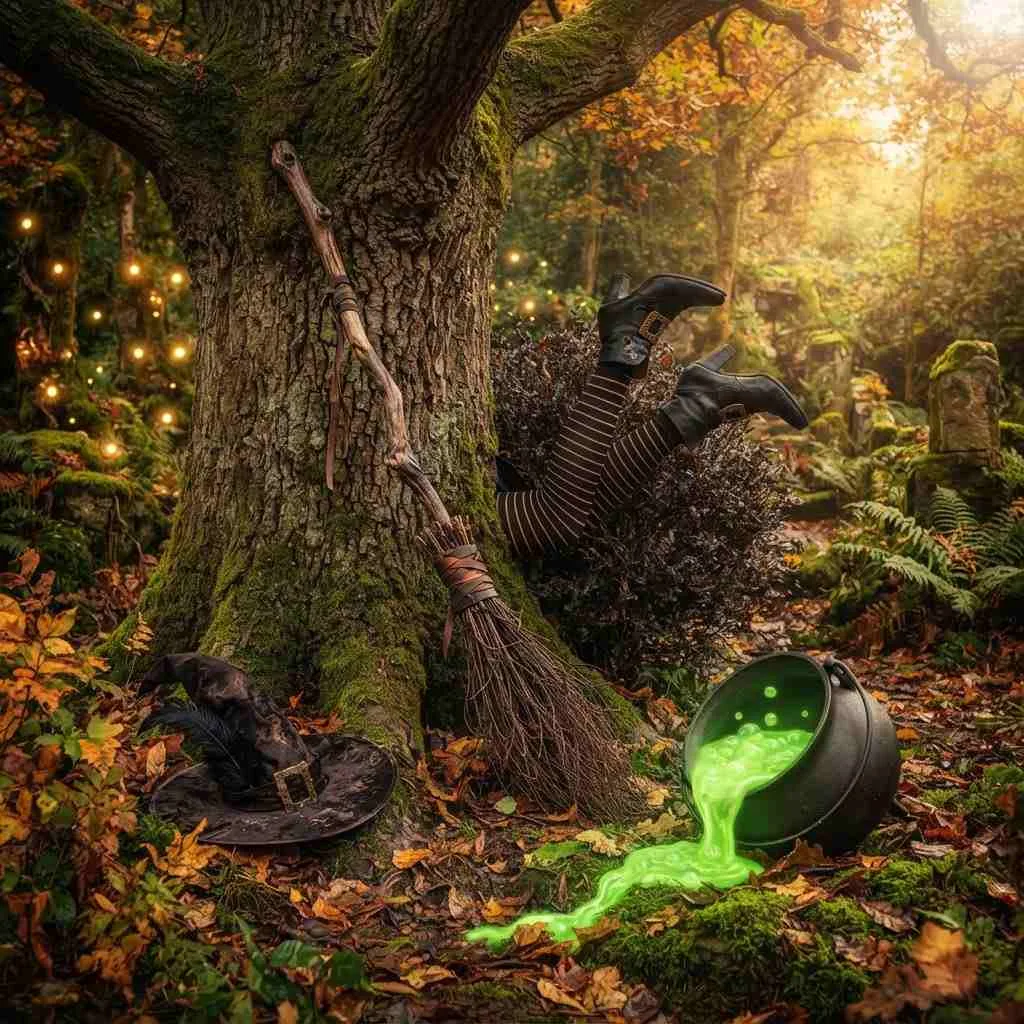 6. Witch Crash Landing