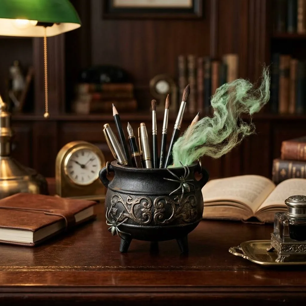 7. Witch's Brew Pen Cup
