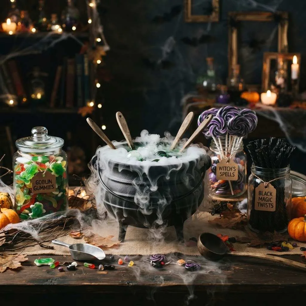 Witch's Cauldron Candy Bar