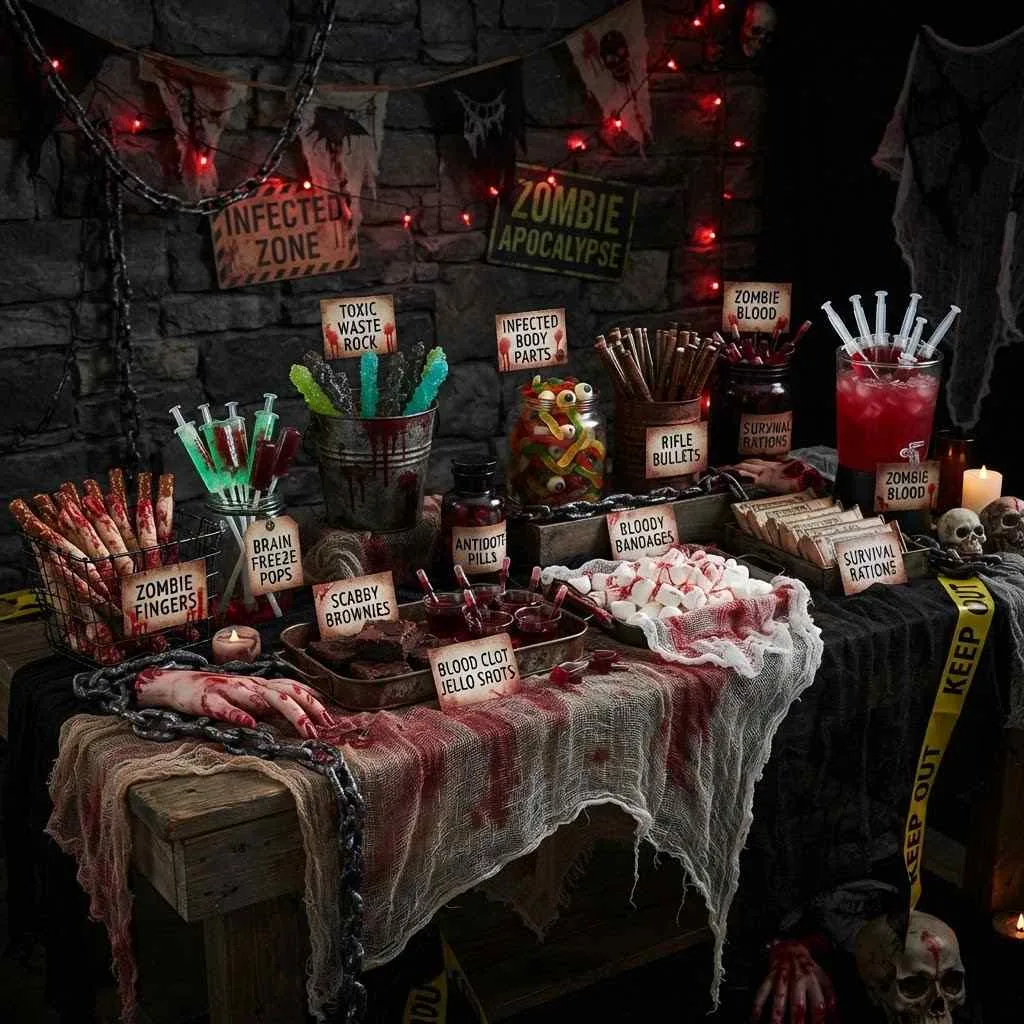 Zombie Apocalypse Candy Bar