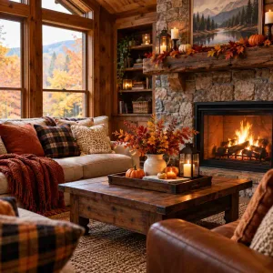 fall cabin decor ideas