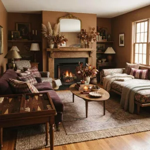 fall living room decor 2026