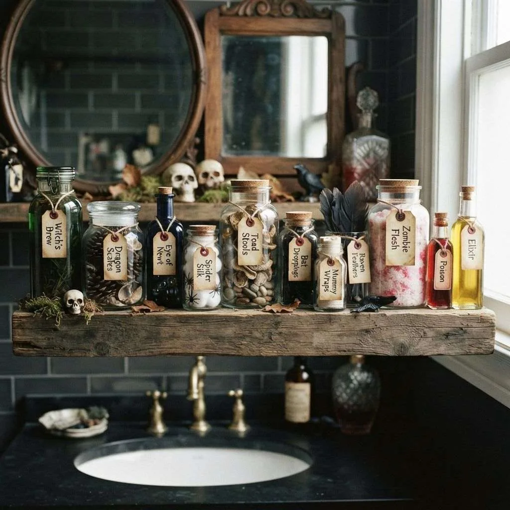 Apothecary Jar Display