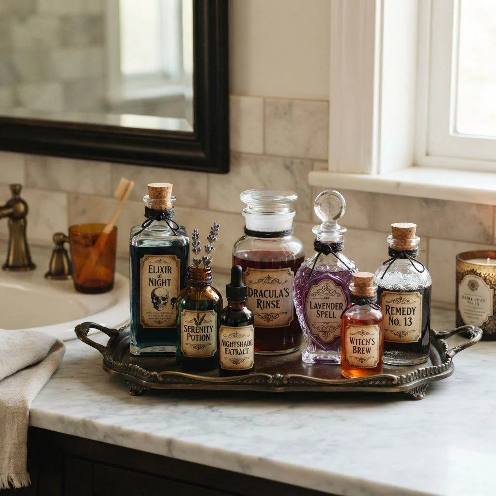 Potion Bottle Vanity Tray