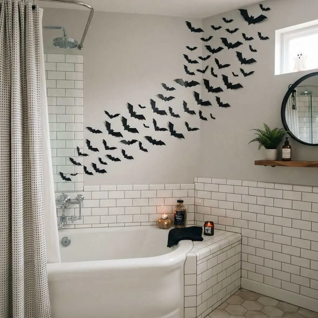 Bat Silhouette Wall Decals