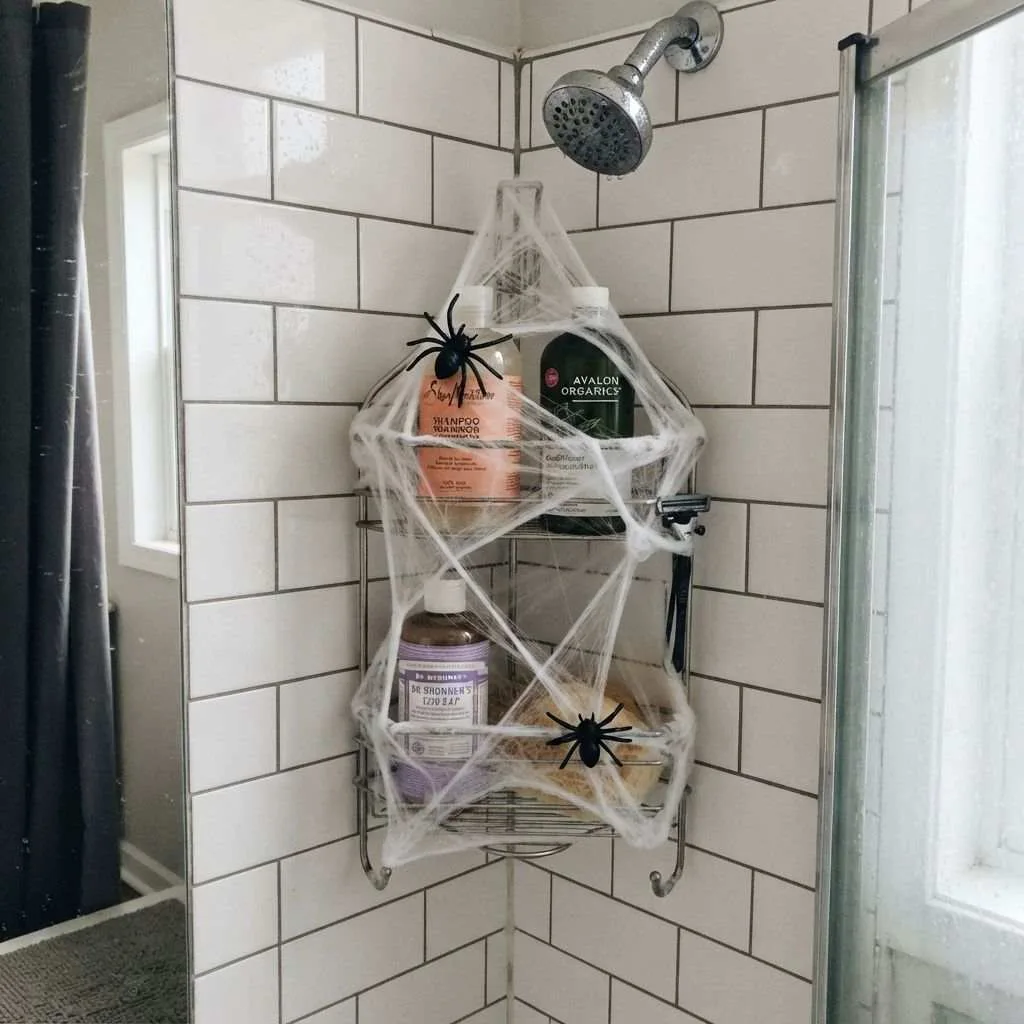 Spiderweb Shower Caddy Accent