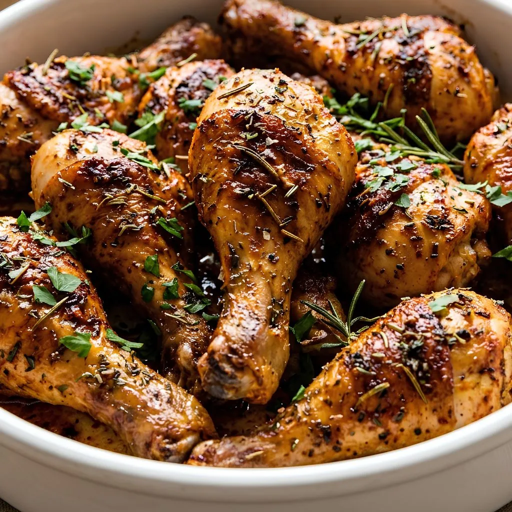 Crispy Baked Chicken Drumsticks Recipe That's Ready in 50 Minutes 3 Baked Chicken Drumsticks Recipe