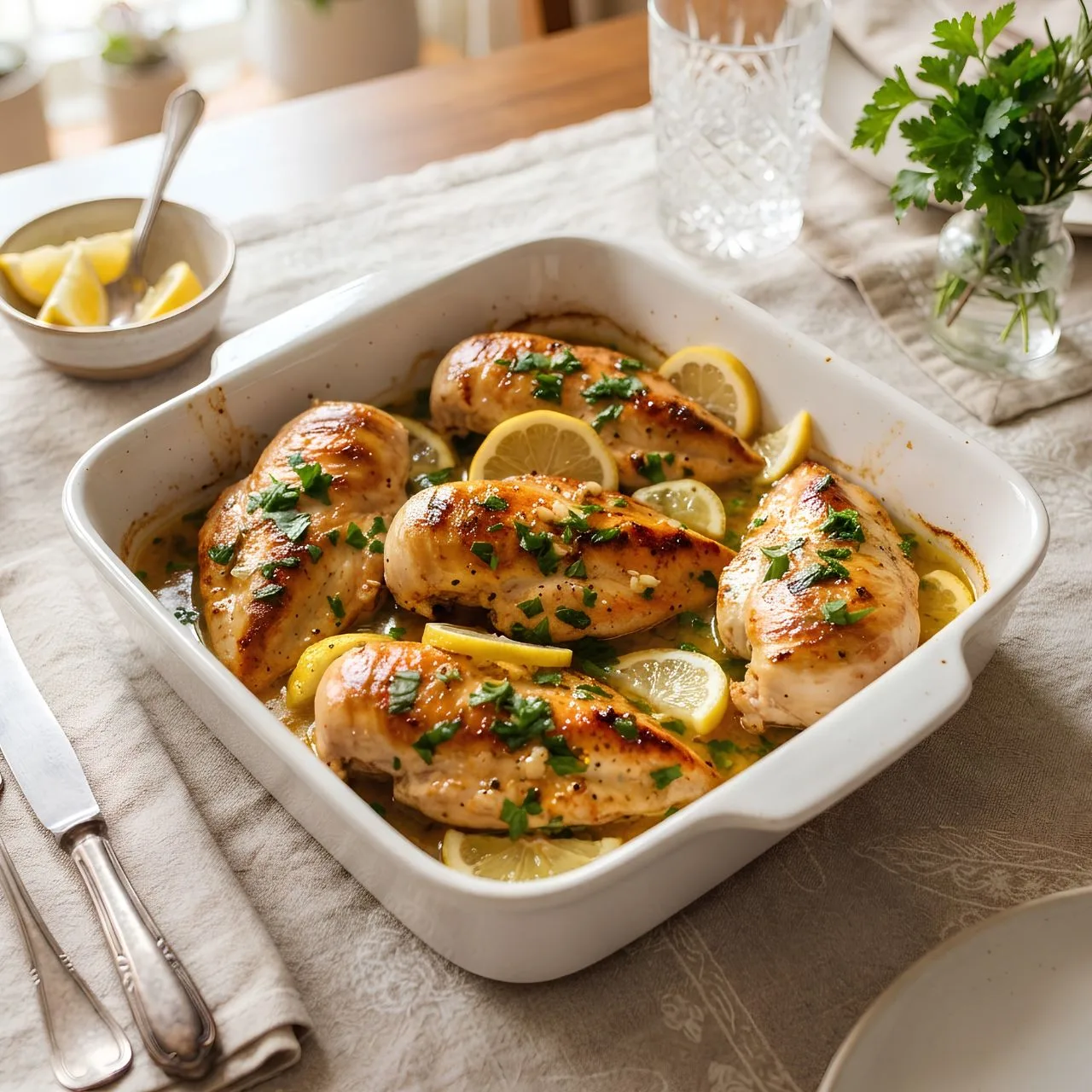 Baked Lemon Chicken Recipe