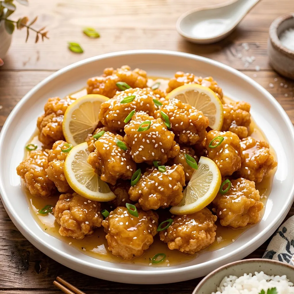 Crispy Chinese Lemon Chicken Recipe Better Than Takeout 1 Chinese Lemon Chicken Recipe