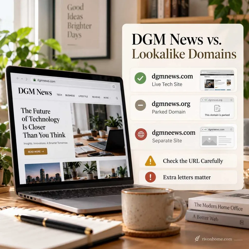 DGM News vs. Lookalike Domains