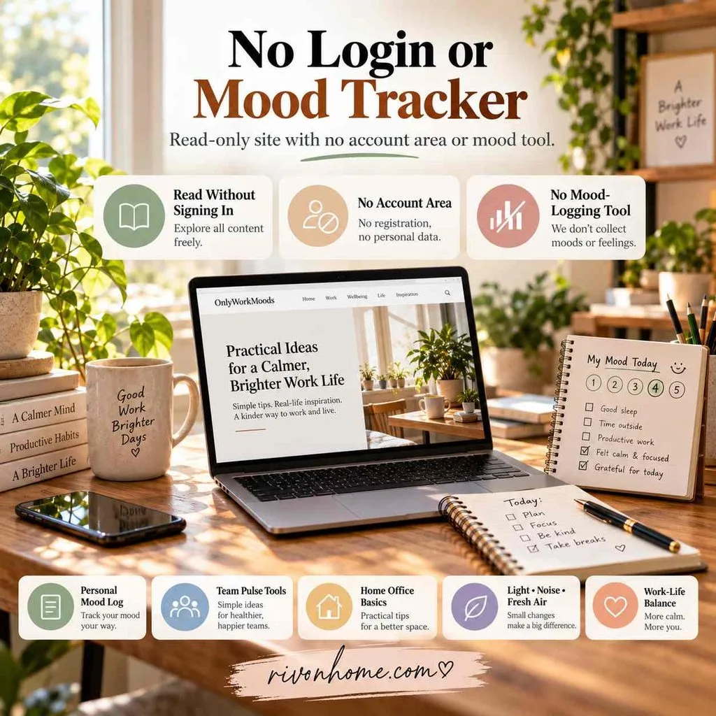 What Is OnlyWorkMoods com? Who Runs It and Is It Safe? 5 Does onlyworkmoods com Have a Login or Mood Tracker?