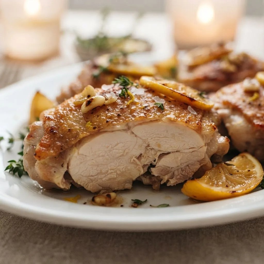 Crispy Lemon Chicken Thighs Recipe: Juicy, Zesty, Ready in 45 Min 2 Lemon Chicken Thighs Recipe