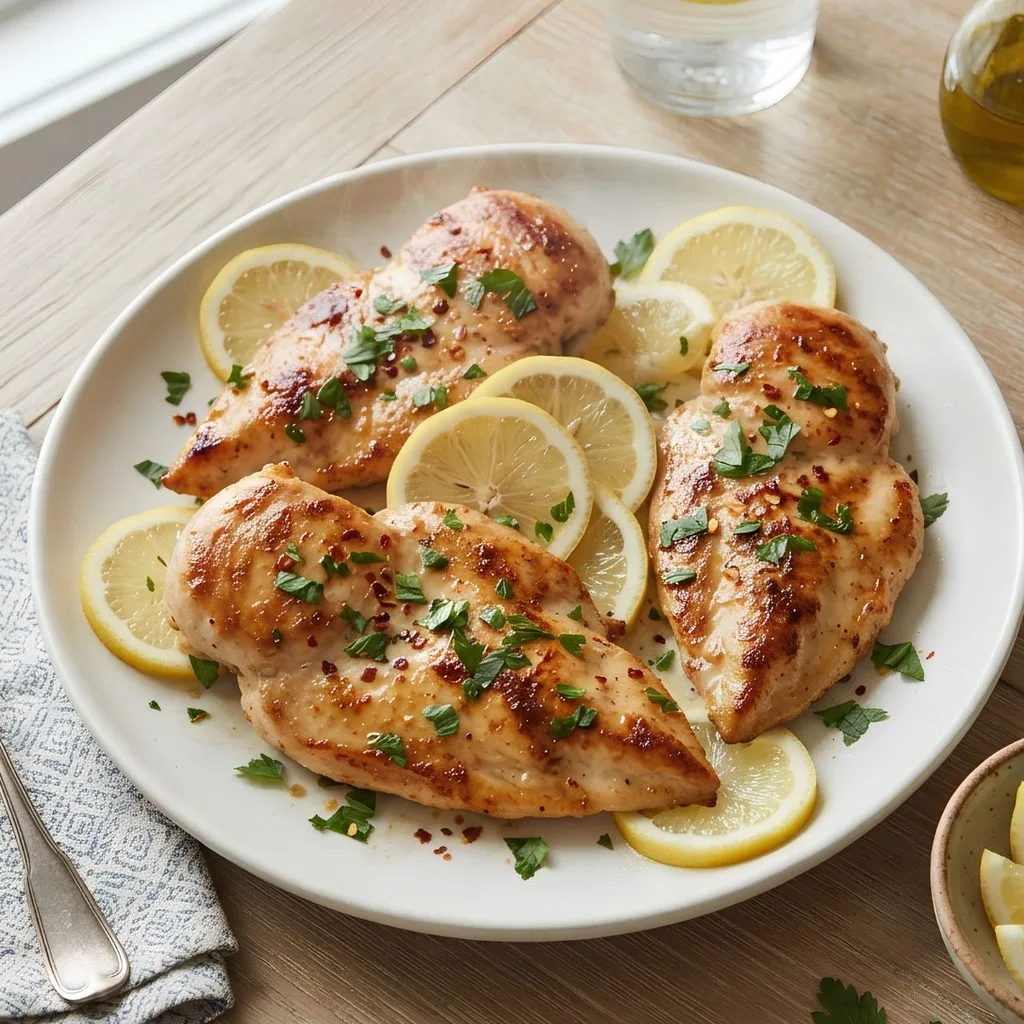 Lemon Garlic Chicken Recipe