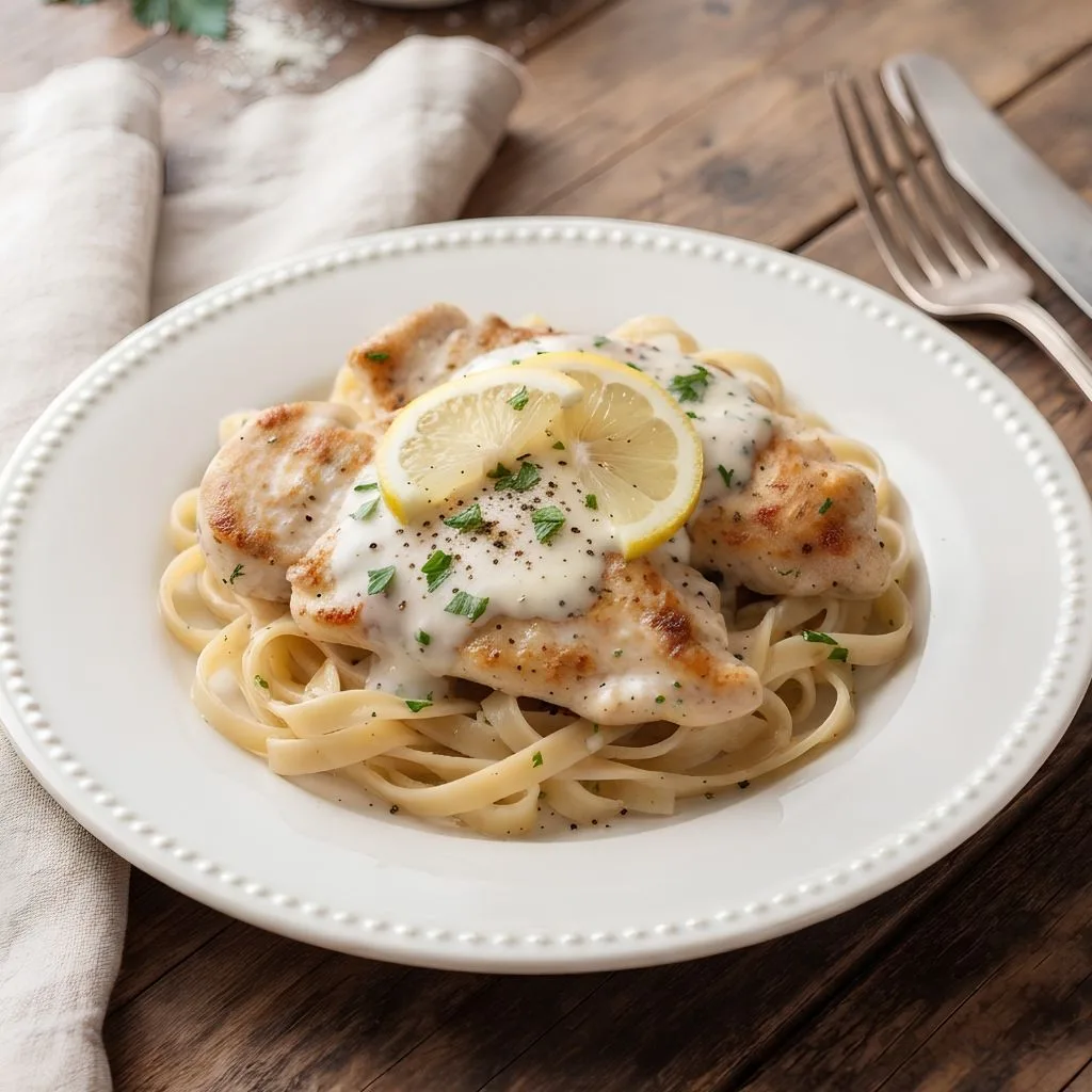 Creamy Lemon Chicken Recipe