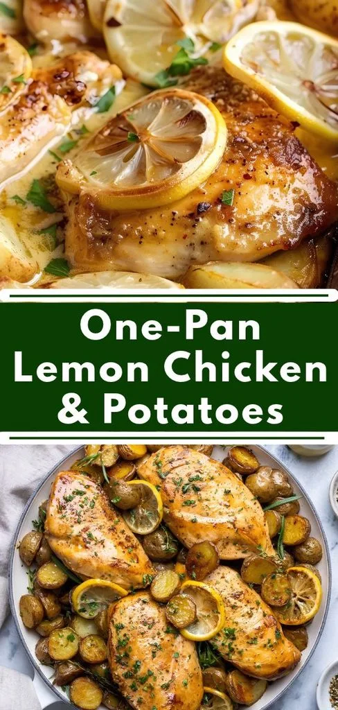 One-Pan Lemon Chicken and Potatoes Recipe