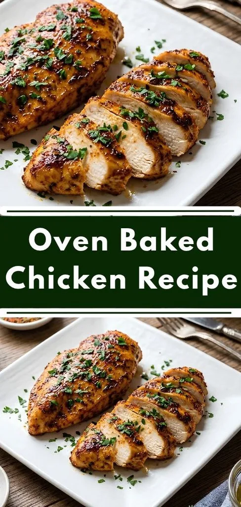 Super Juicy Oven Baked Chicken Recipe Ready in 23 Minutes! 2 Oven Baked Chicken Recipe