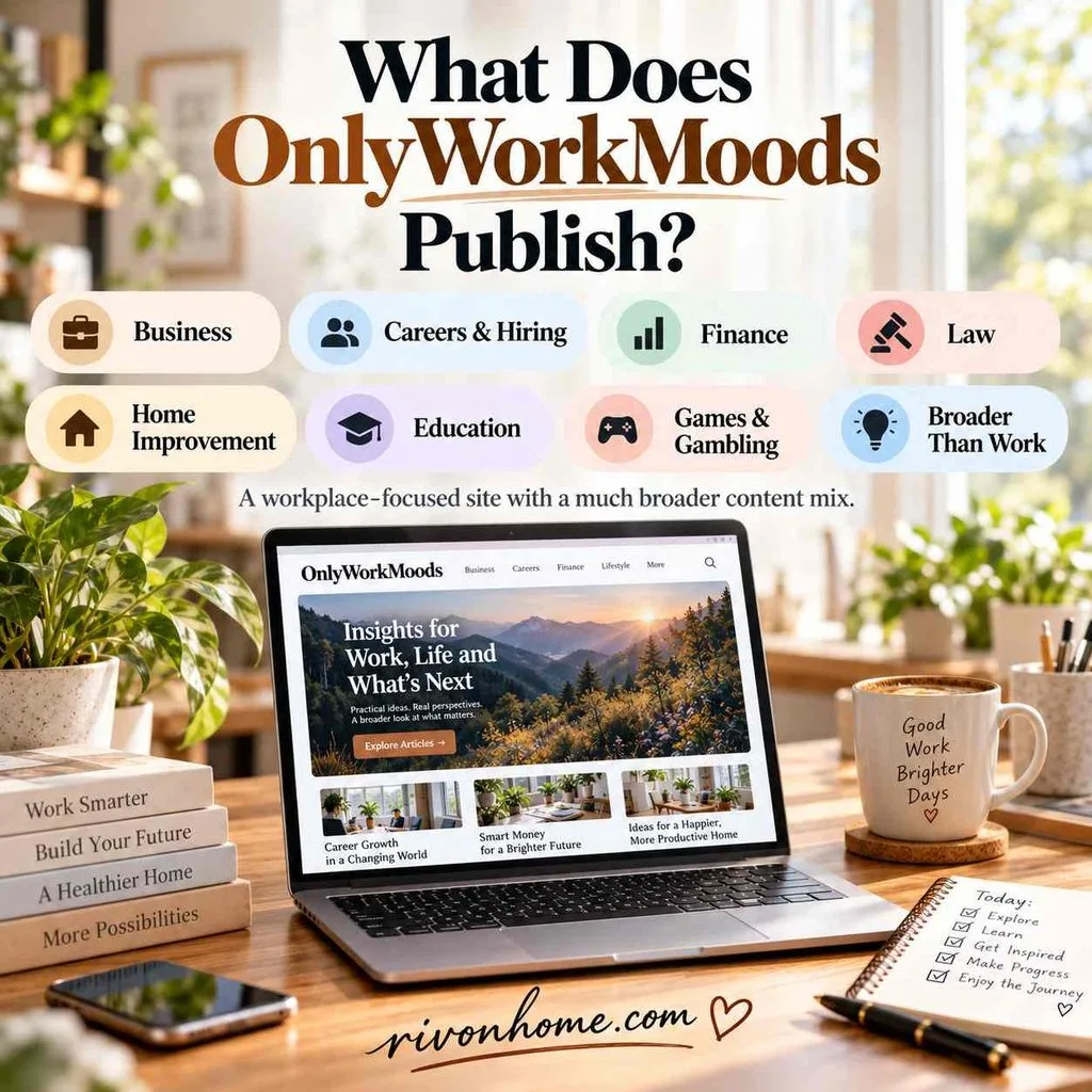 What Is OnlyWorkMoods com? Who Runs It and Is It Safe? 3 What Does the Site Publish?