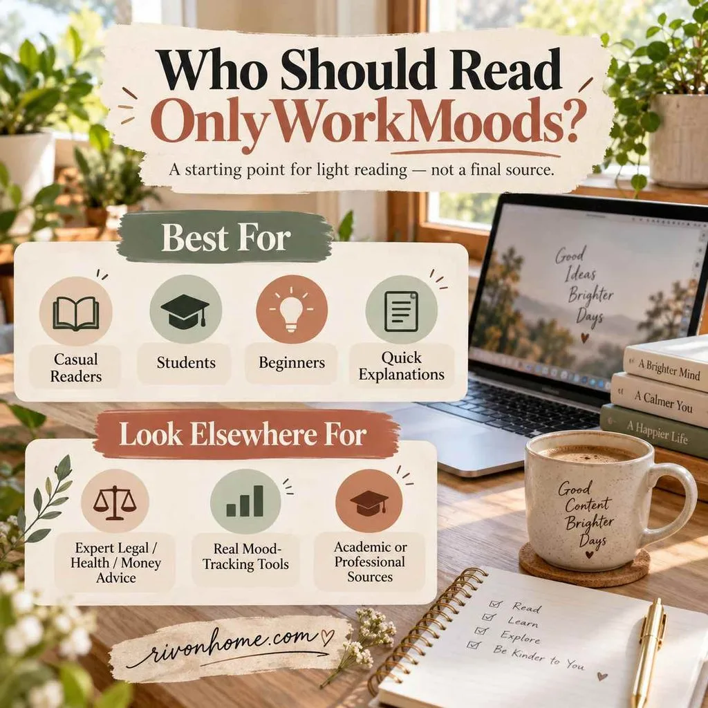 What Is OnlyWorkMoods com? Who Runs It and Is It Safe? 9 Who Should Read It, and When to Look Elsewhere