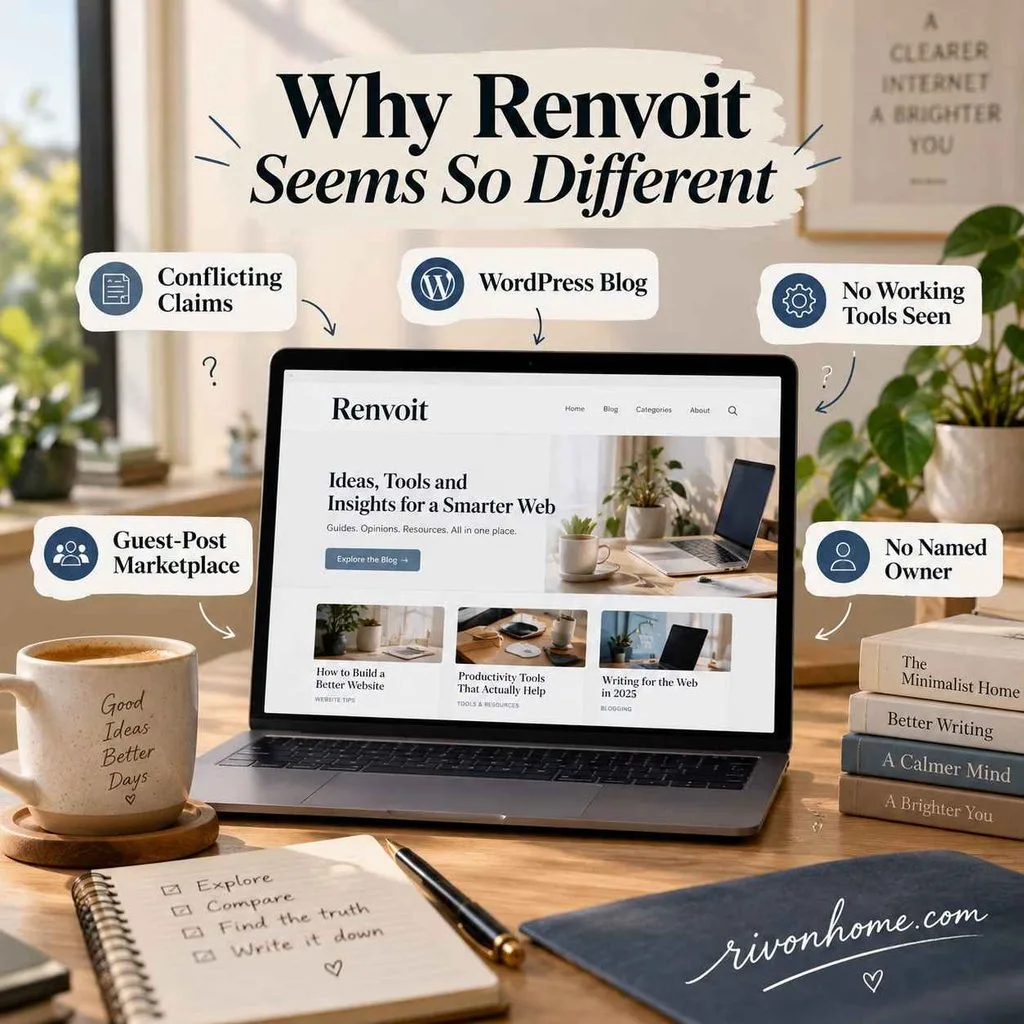 Renvoit com: What the Site Is, Who Runs It, and Whether You Can Trust It 3 Why Websites Describe Renvoit So Differently